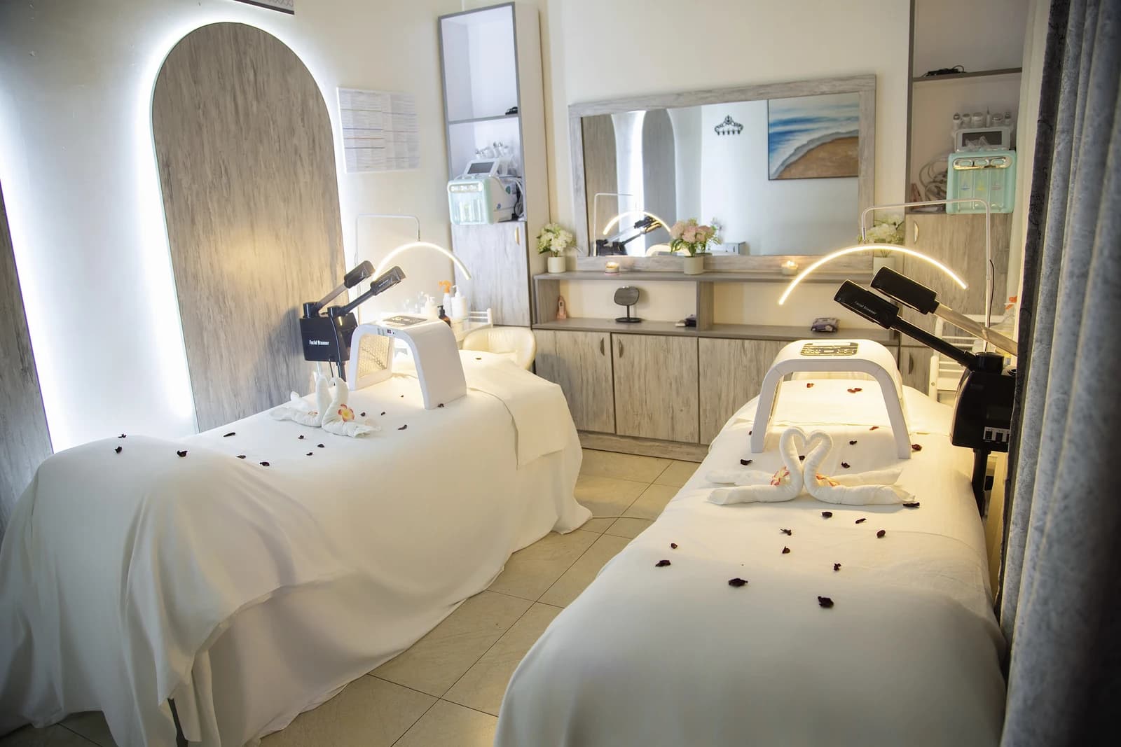 L'accueil de Nature Beauty Spa, Dakar